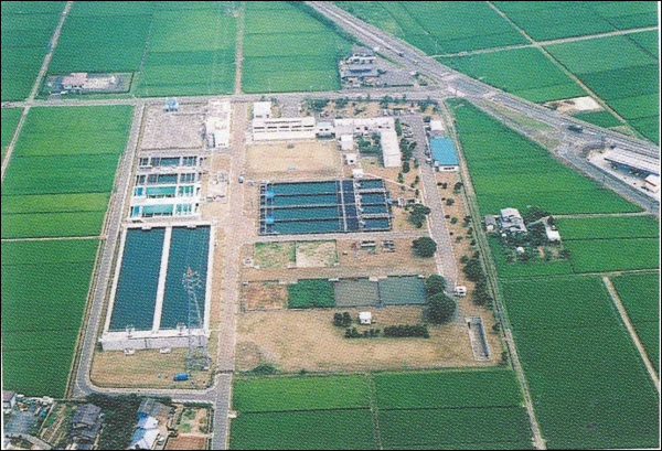 那珂川浄水場航空写真1