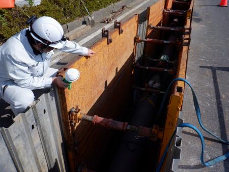 いばかっぱの浄水場たんけん（工事現場3）